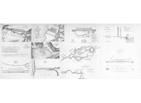 Чертеж строя легиона римской армии в разные времена  в боевом порядке.