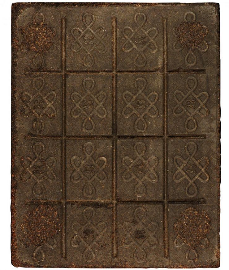 Чайная плитка, использовавшаяся как валюта