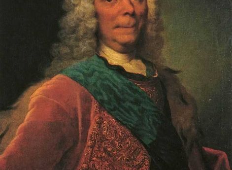 Портрет В. В. Долгорукова. Г. Х. Грота. Первая половина XVIII века