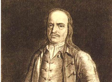 Портрет первого русского солдата С.Л. Бухвостова. Гравюра М.И.Махаева. XVIII век