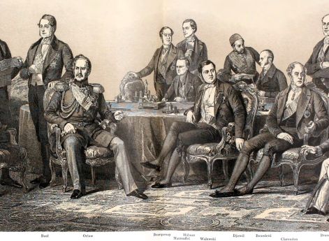 Парижский конгресс 1856 года. А.Бланшар. 1902 год