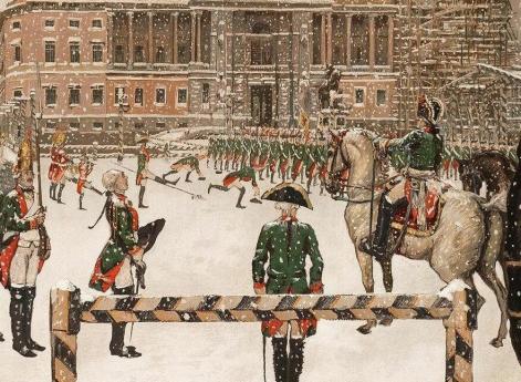 Вахтпарад при императоре Павле I