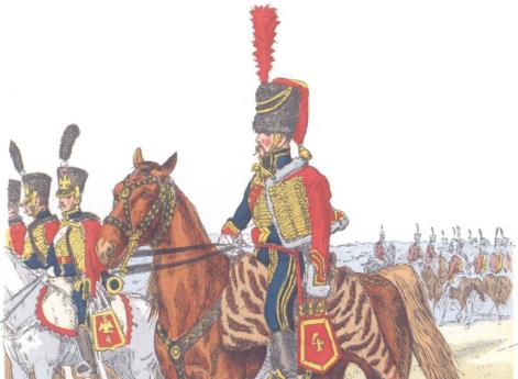 Франция. 4-й гусарский полк
