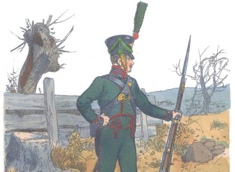 Франкфурт-на-Майне. Добровольческие егеря (1813)