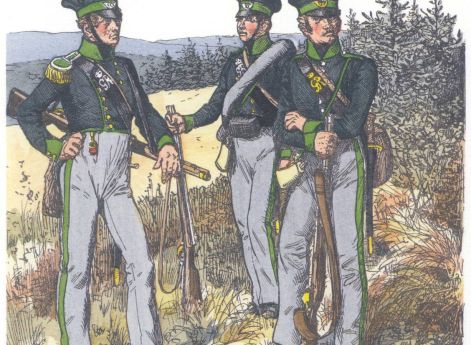 Ганновер. Фельегерский корпус фон Кильмансегге (1813-14)