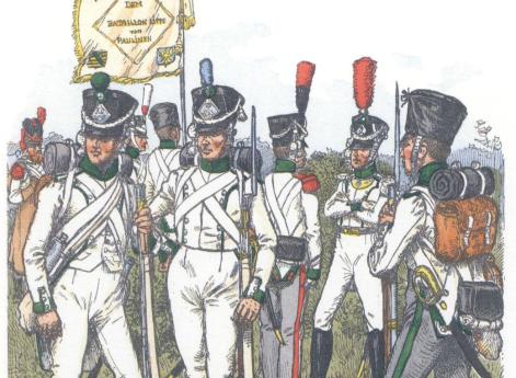 Липпе-Детмольд. Фузилерный батальон (1809-13)