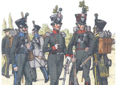 Гессен-Дармштадт. Добровольческие егеря (1813-14)