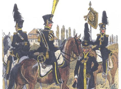 Саксен-Веймар. Добровольцы конные егеря (1813-14)