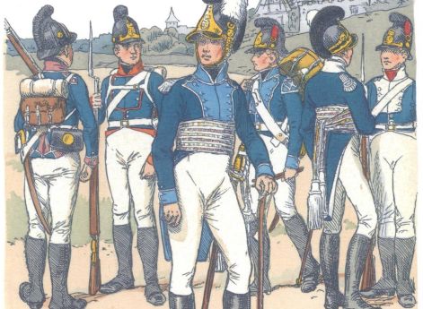 Вюртемберг. Пехота (1808)