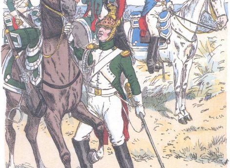 Италия. Гвардия. Драгунский полк (1812)