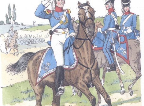 Гессен-Кассель. Лейб-драгунский полк (1813-21)