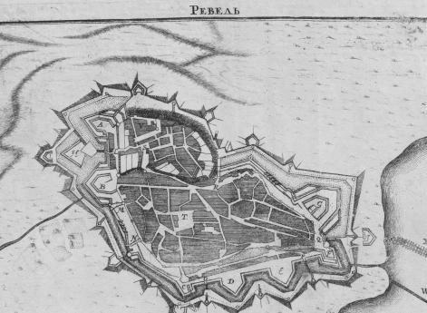 Взятие города Ревеля в 1710 г.