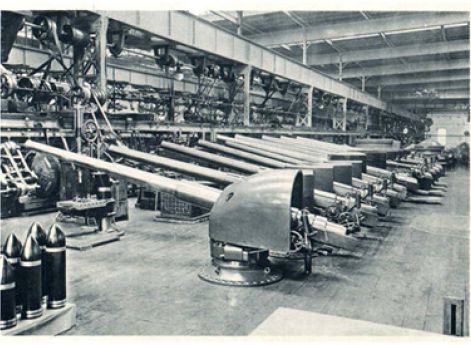 Орудия для германского флота. 1941 г.