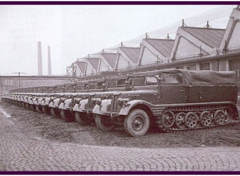 Тягачи для нужд вермахта. 1942 г.