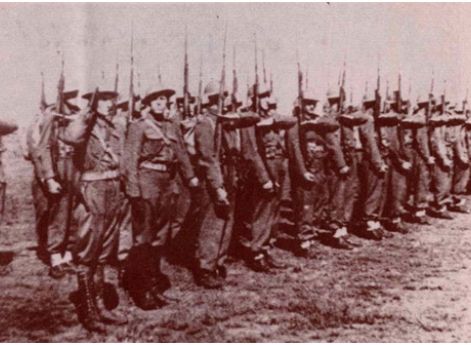 Смотр 1-й Чехословацкой отдельной бригады. Лето 1943 г.