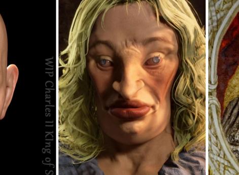 Реконструкциями внешности Карла II