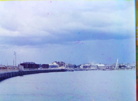 Ж.д. дамба в Сорочей Губе.