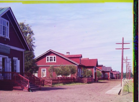 Жилые заводские постройки, с. Ковжа.