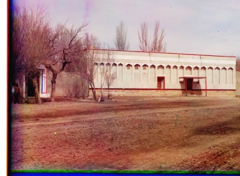 Бухарское ханство, г. Бухара. Дворец Эмира в саду Кари близ города.