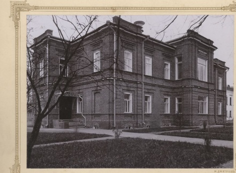 Лазарет при губернаторском дворце с губернатором Гирсом. Нижний Новгород.