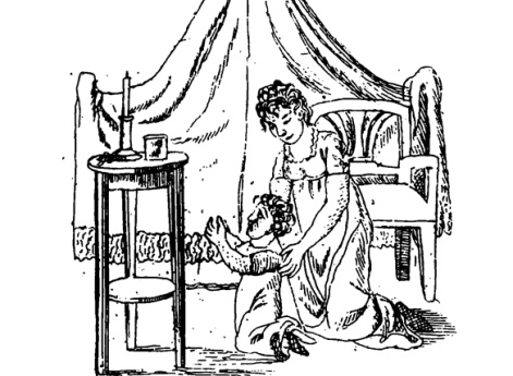 Иллюстрация к рассказу «Утреннее время на молитве». В книге