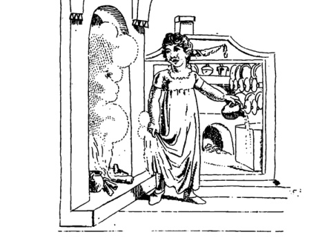 Иллюстрация к рассказу «Бедная повариха». В книге