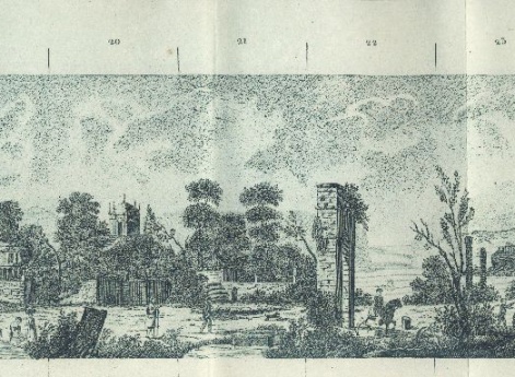 Пейзаж. Карточка для игры в книге