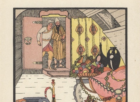 Мы переходили из каюты в каюту. Иллюстрация в книге