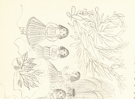 Иллюстрация в книге детского рисунка