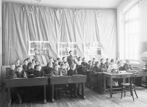 Школа имени Александра III. Учебный класс. Нижний Новгород.