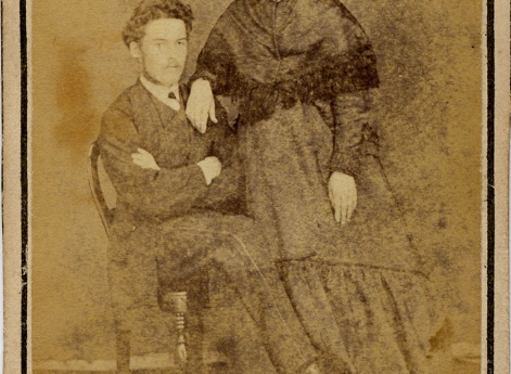 Портрет семейной пары. 22 июля 1871 г.