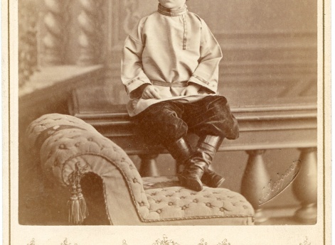 Портрет внука графа С. С. Уварова.