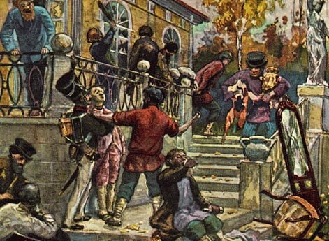 Прежде, нежели б могло последовать нашествие варваров, сии домашние люди, подстрекаемые буйными умами, все разграбят, разорят, опустошат