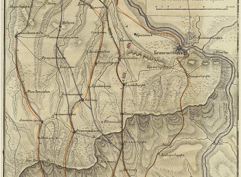 Движение войск от Дрездена к Кульму в 1813 году