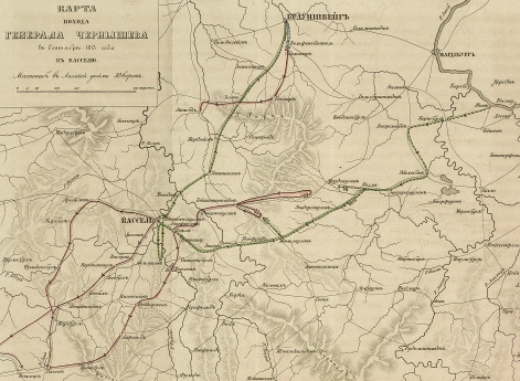 Поход генерала Чернышева в сентябре 1813 года к Касселю
