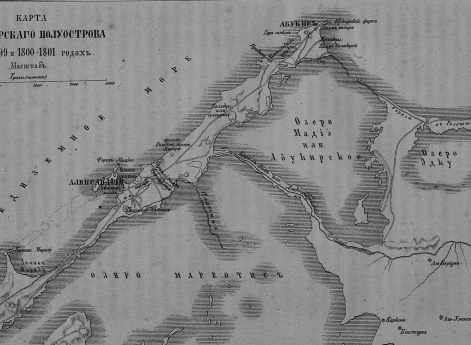 Абукирский полуостров в 1798-1799 и 1800-1801 годах