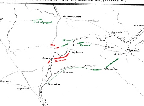 Движения от Красного к Днепру