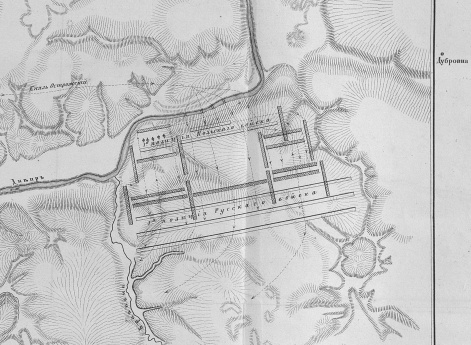 План Оршинской битвы 8 сентября 1514 года.