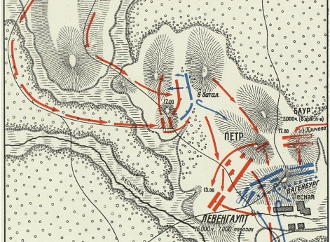 Бой под Лесной 9.10.1708 г.