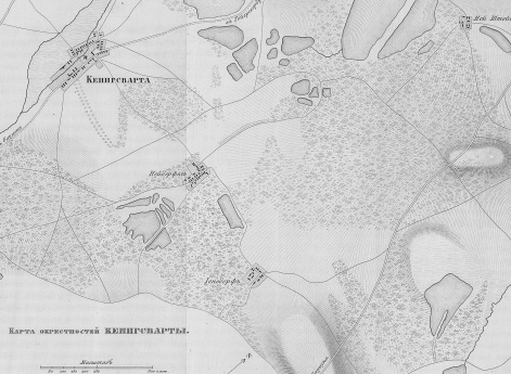Карта окрестностей Кенигсварты