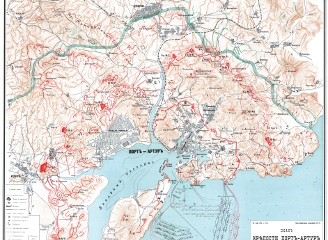 План крепости Порт-Артур. Начало осадных работ