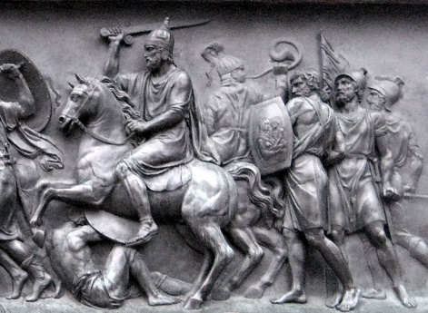 Народное ополчение изгоняет поляков из Москвы