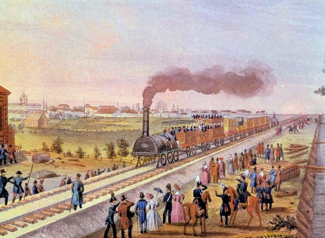 Государь приказал поставить на платформу свой экипаж, сел в него и проехал из Царского в Павловск