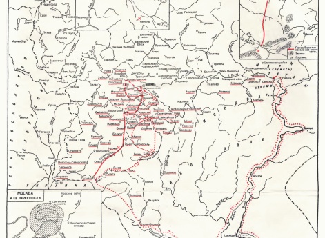 Встречный бой между воеводами Шуйского и Болотниковым вероятнее всего должен был произойти именно где-нибудь в районе Котлов