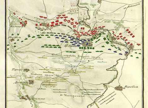 План Лютценского сражения