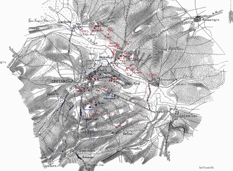 Сражение при Лангензальца 27 июня 1866 года