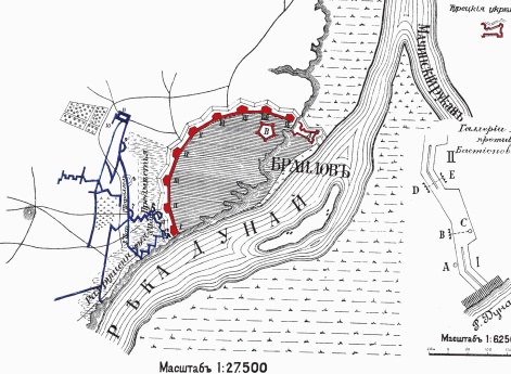 Осада Браилова и Силистрии в 1828 и 1829 годах. B. Осада Браилова в 1828 году