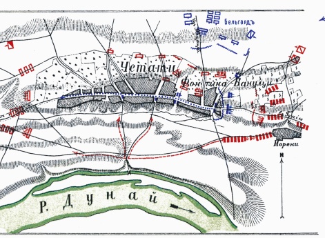 Восточная война 1853-56 в Европе и Азии. Д. Бой при Четати 25 декабря 1853