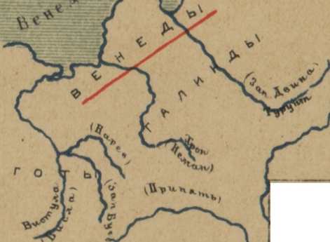 Прародина славян по Птоломею (II век по Р.Х.)