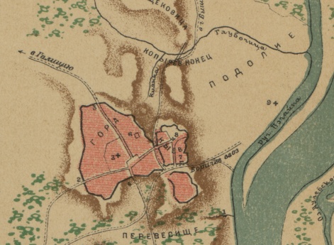 План древнего Киева